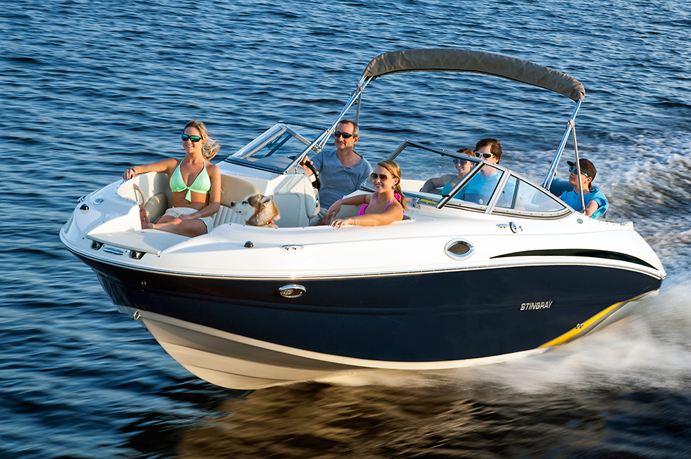 2020 stingray boats - deck boat - 234 lr sport deck